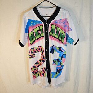 Women's 90's Style Bel-Air Baseball Jersey -- ITEM #2246